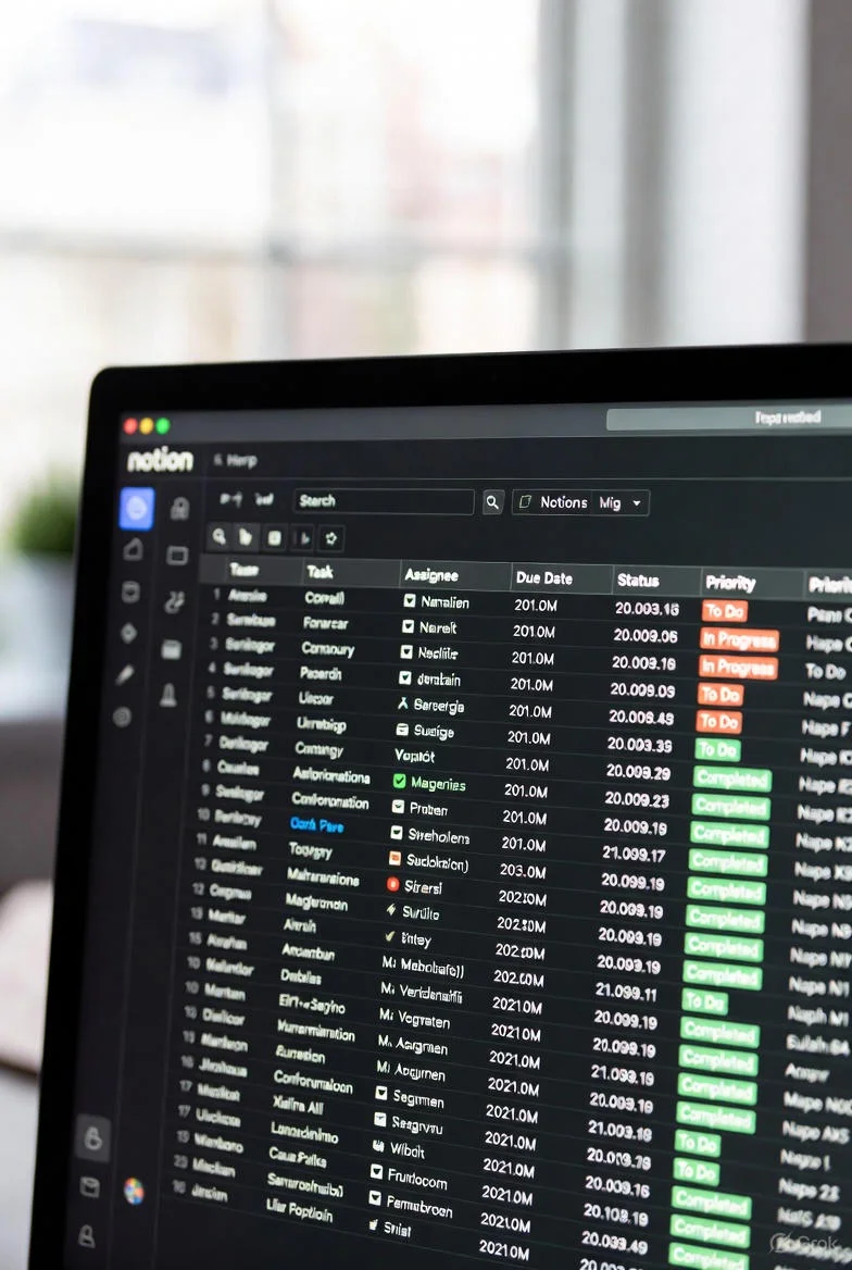 Estructura Notion PARA Segundo Cerebro