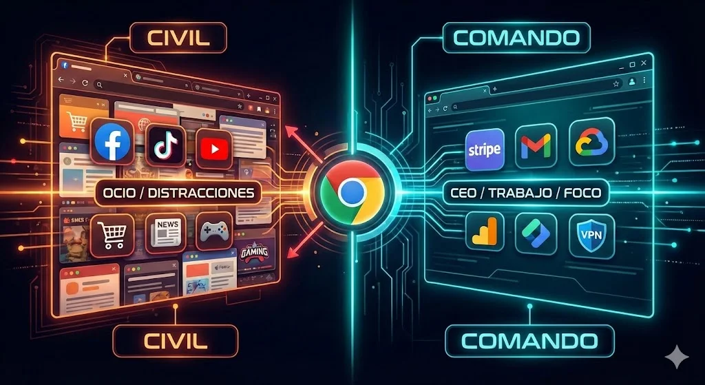 Chrome Perfiles Setup