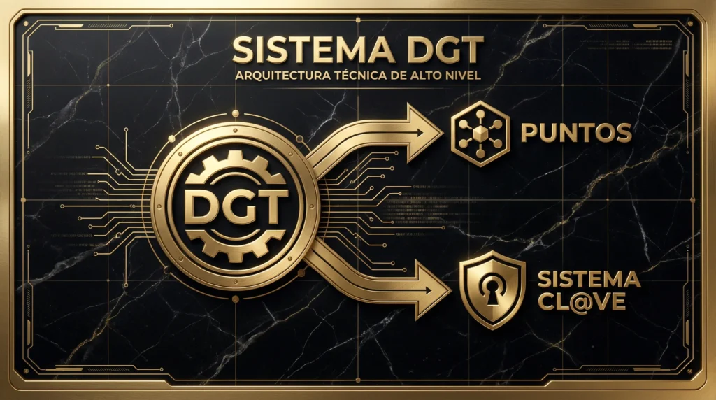 Puntos del Carnet de Conducir 2026: arquitectura del sistema DGT con acceso via Cl@ve
