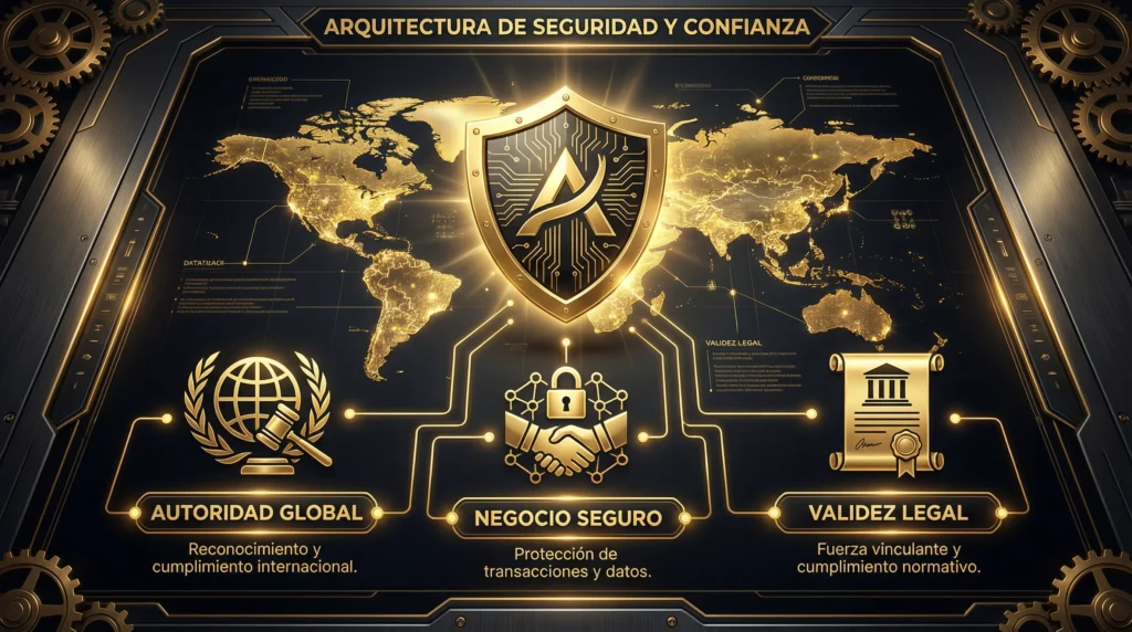 Traducción con IA 2026: arquitectura de seguridad con autoridad global, negocio seguro y validez legal