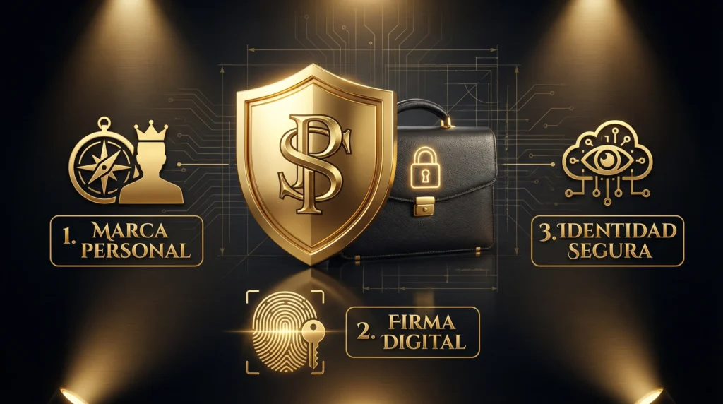 CV con IA 2026: escudo de identidad profesional con marca personal, firma digital e identidad segura