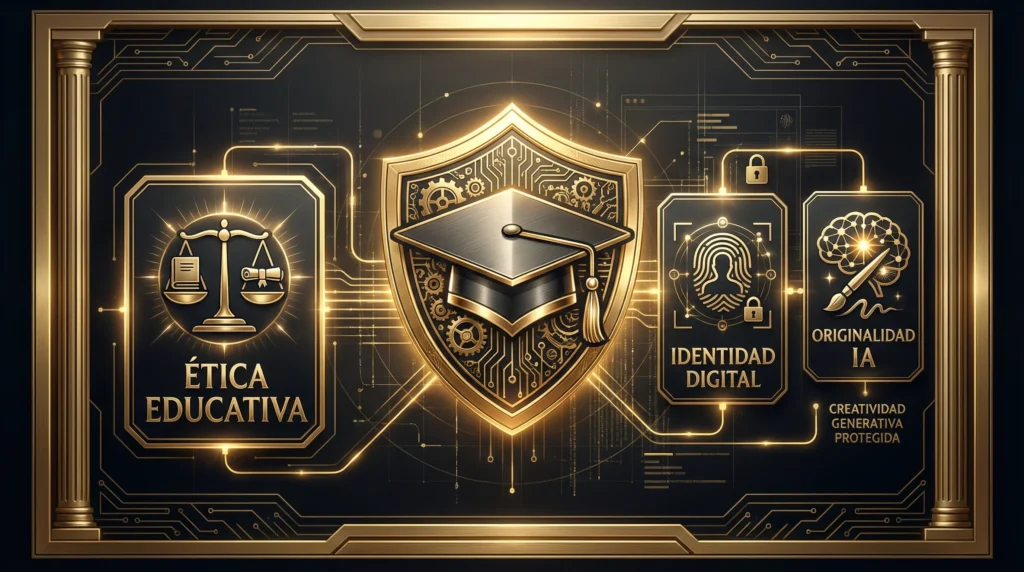 IA para Estudiantes 2026: escudo de integridad con ética educativa, identidad digital y originalidad IA