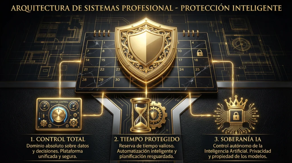 Calendario Inteligente con IA 2026: control total, tiempo protegido y soberanía IA sobre tu agenda