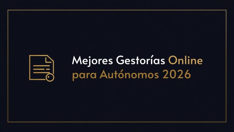 Comparativa de gestorías online para autónomos: Holded, Quipu, Billin y FacturaDirecta